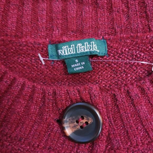 New Wild Fable cropped balloon cardigan sweater S - Picture 10 of 11